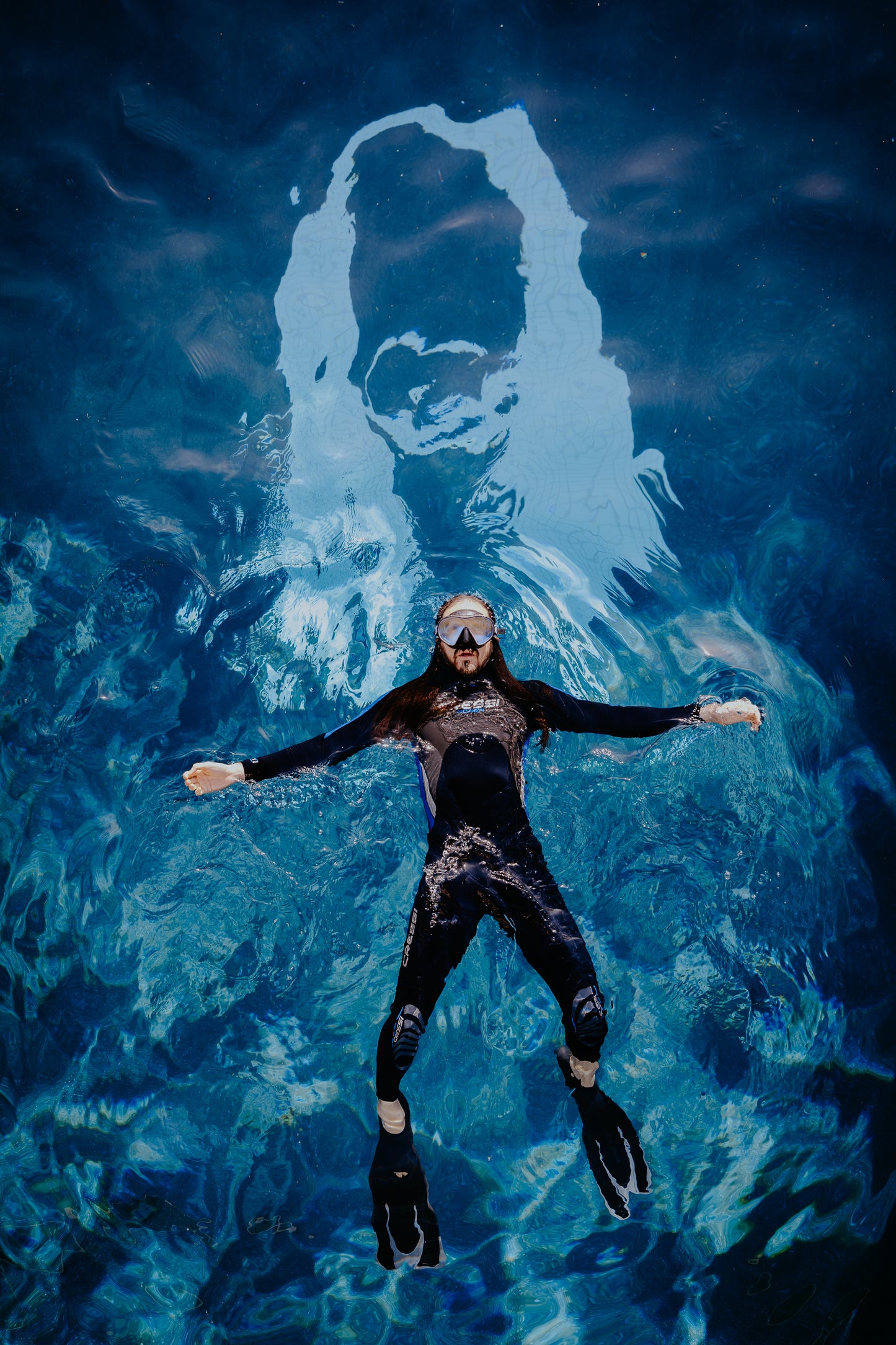 Cressi x Steve Aoki - Hiroquest Limited Edition Adult Mask & Snorkel Combo