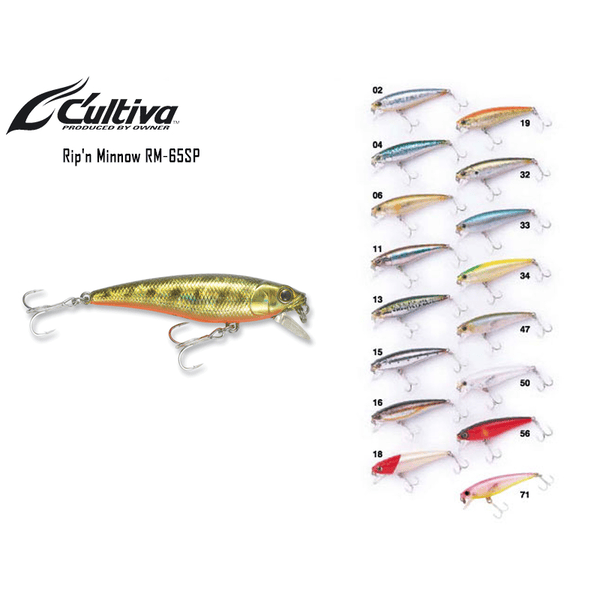 Owner Cultiva Rip'n Minnow 65SP Lure