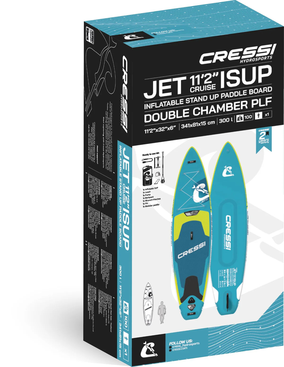 Cressi Jet Isup Set 11'2"