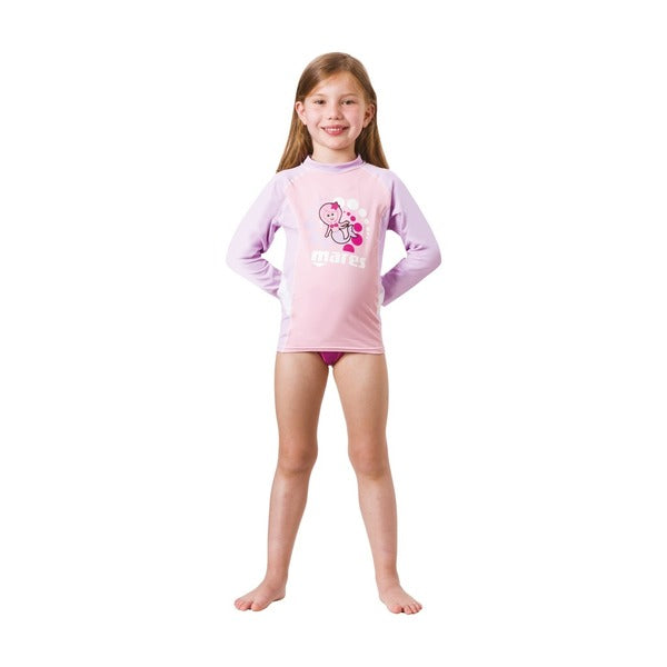 Mares Rash Guard Kids Girl Long Sleeve