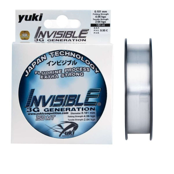 Yuki Invisible Clear 3G Generation Line 150m