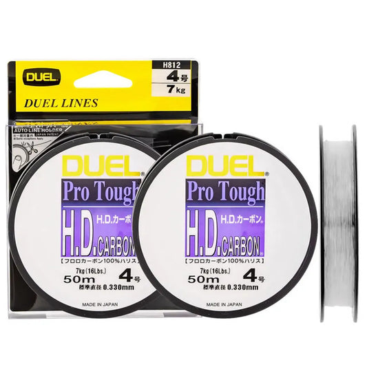 Duel H.D. Carbon Pro Tough fluorocarbon line 50m