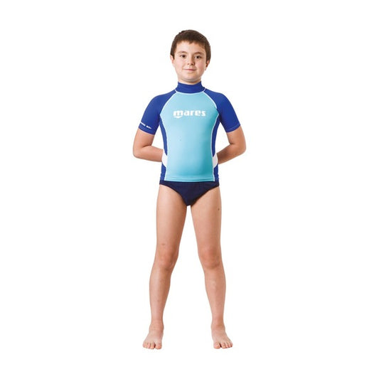 Mares Rash Guard Junior Boys Short Sleeve