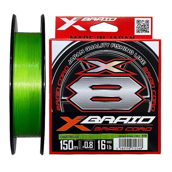 YGK X-Braid Cord X8 X035 Braid 150m